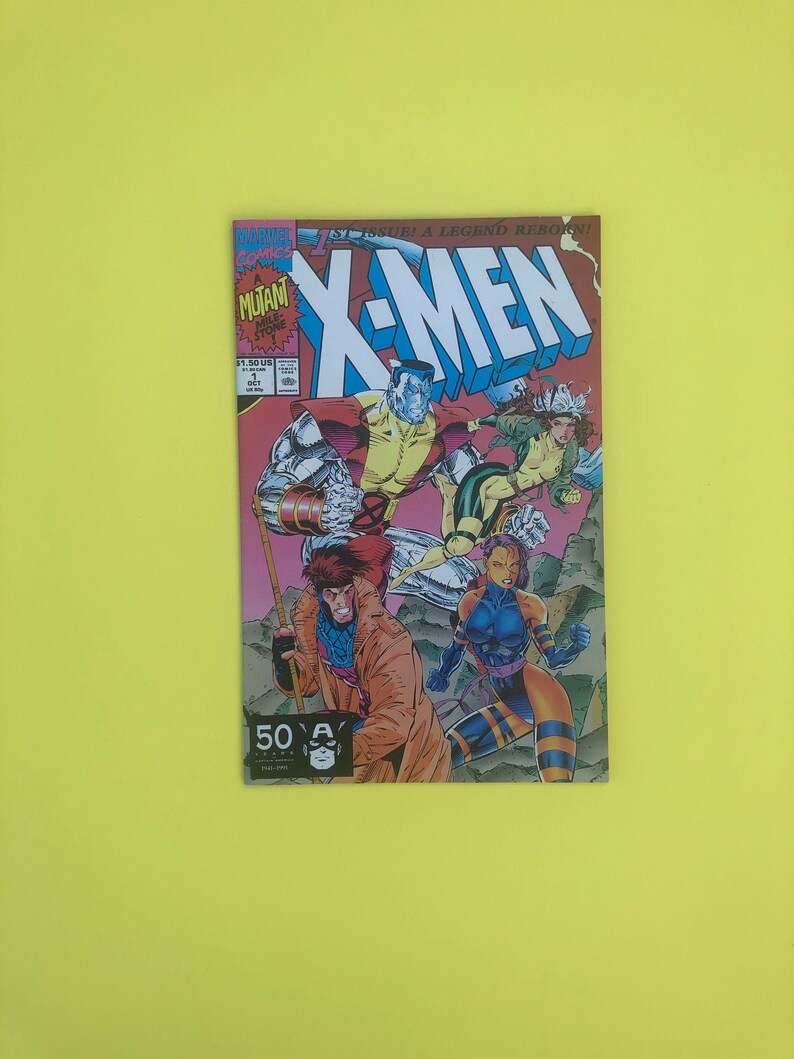 X-MEN 1 OCTOBER 1ST ISSUE A Legend Reborn Mutant Milestone | Etsy