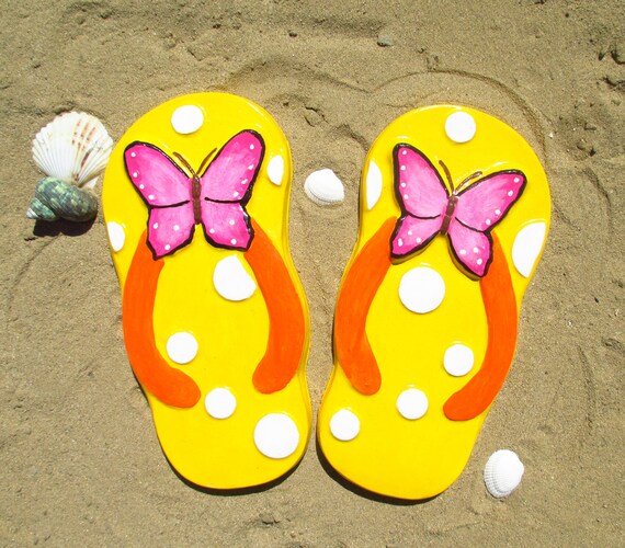 Beach garden decor Flip flop decor Garden decor Beach | Etsy Beach garden decor Flip flop decor Garden decor Beach Etsy