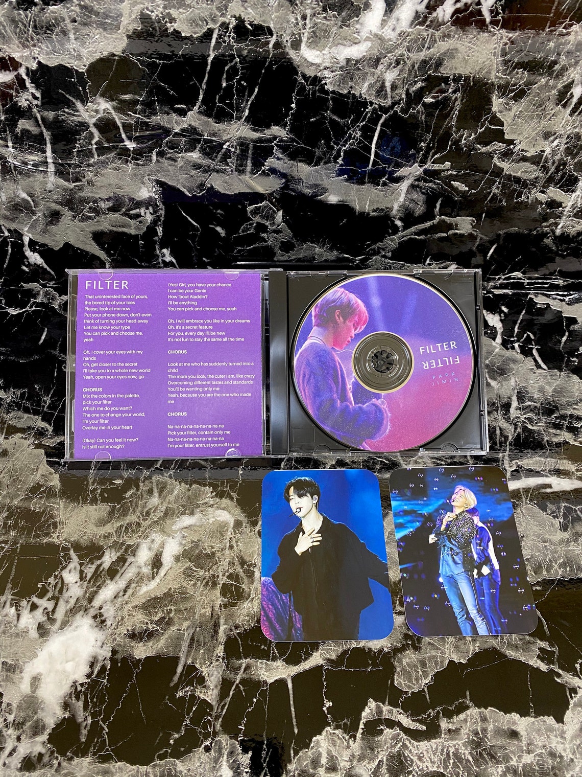Jimin Filter CD set Etsy