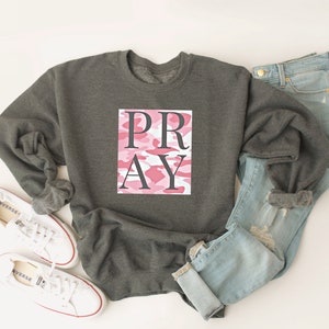 PRAY Unisex Heavy Blend Crewneck Sweatshirt