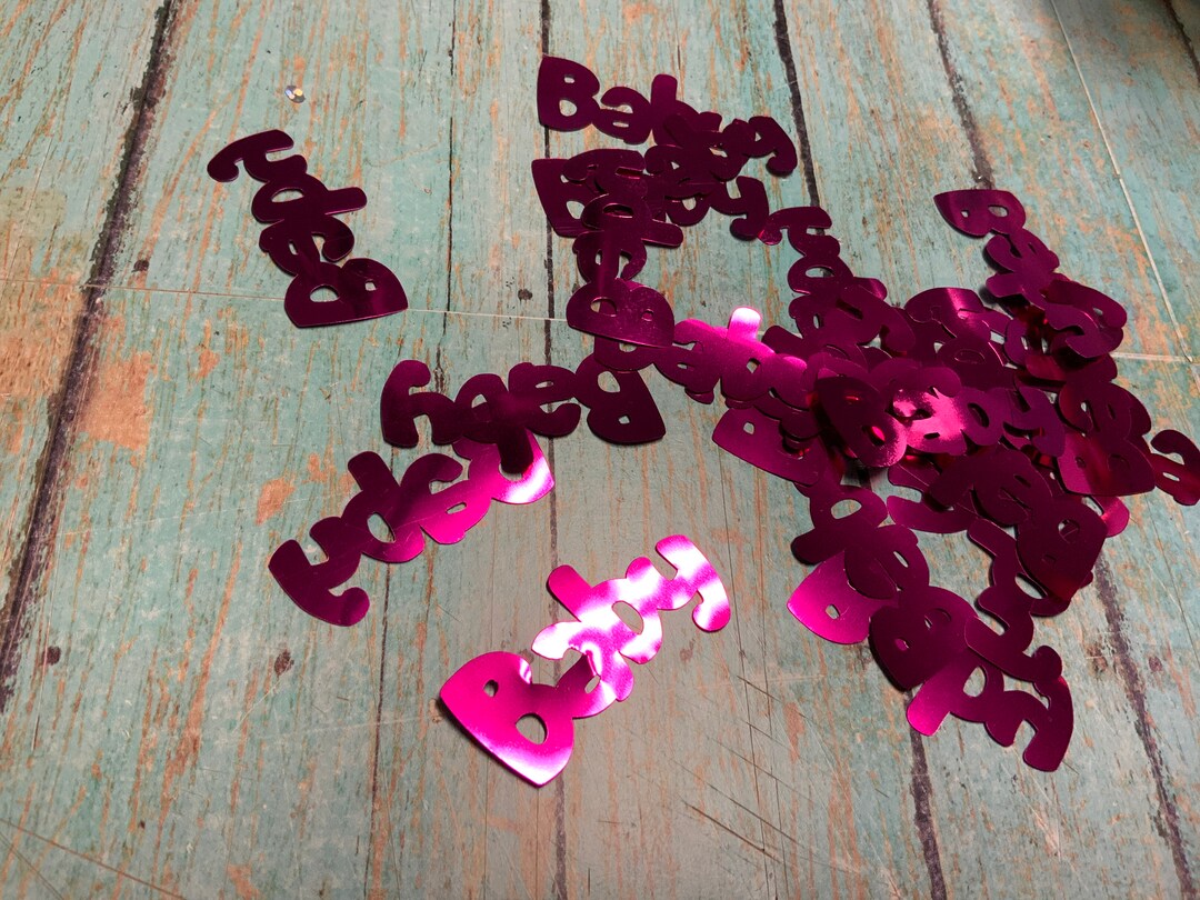 Baby Confetti Hollow Confetti Boy or Girl Etsy