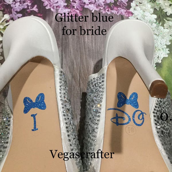 i do me too stickers for wedding shoes bride and groom shoe decal vinyl wedding shoe stickers blue light glitter