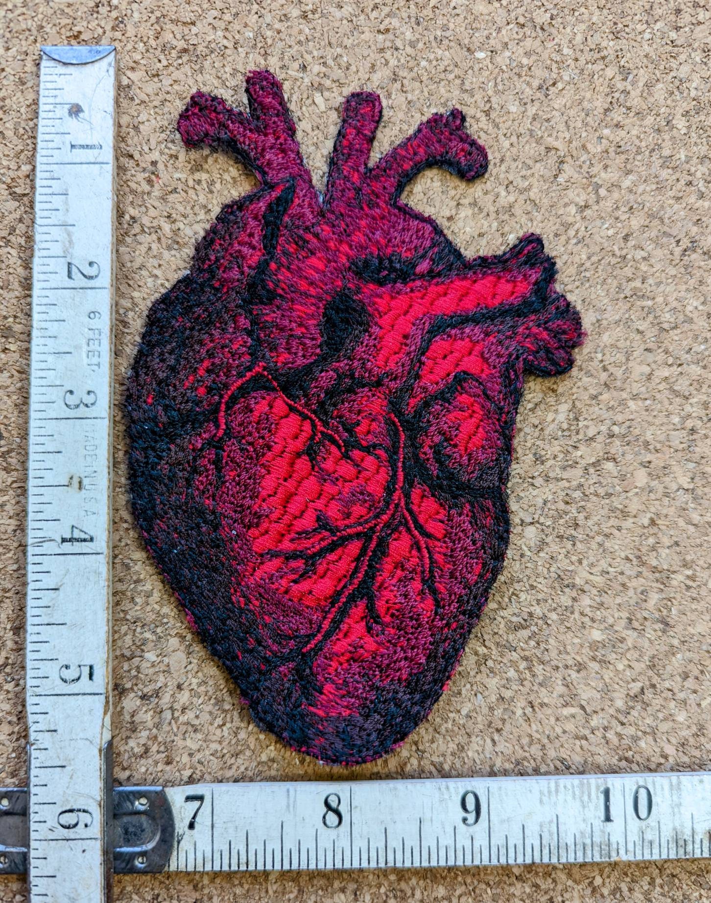 It's Okay To Be Afraid Anatomical Heart Patch – Pretty Bad Co.