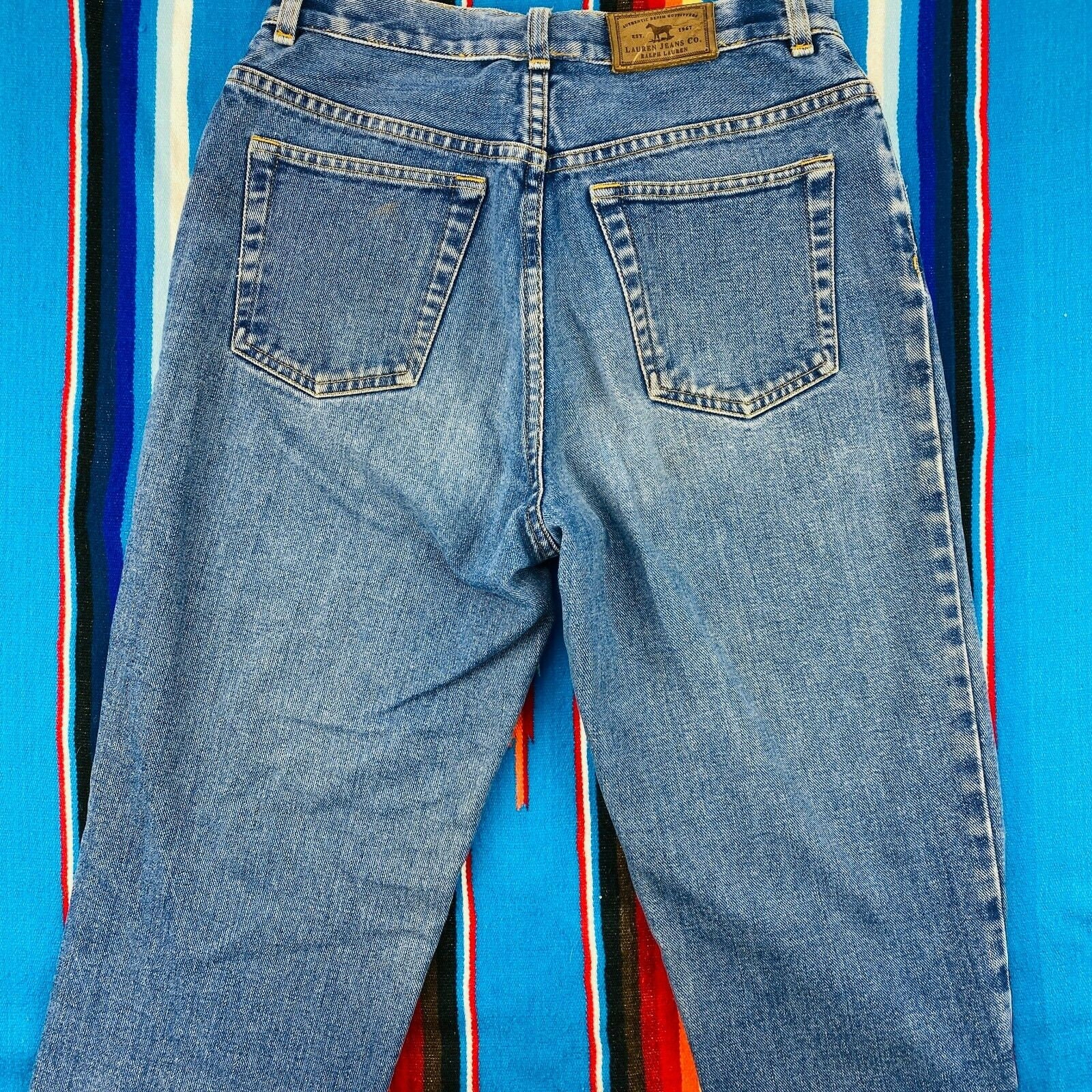 Ralph Lauren Jeans Co Women's Jeans Vintage 90s Size 4 Mid | Etsy