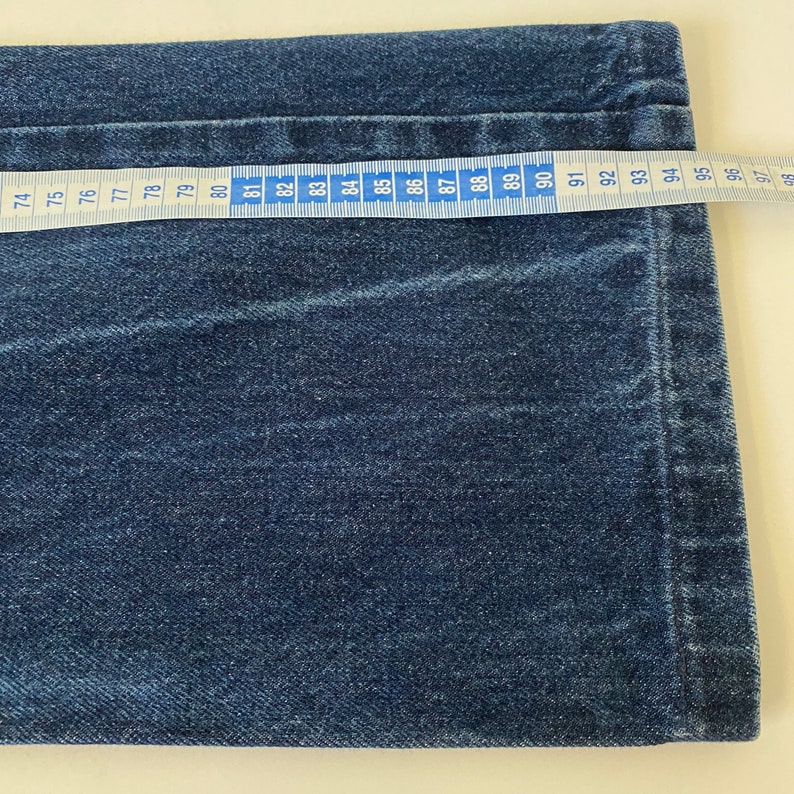 Levi/'s 558 Vintage 90s Mens Denim Jeans Dark Wash Straight 30x33 Hemmed