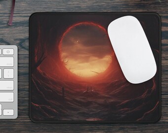 Mysterious Land Gaming Mouse Pad Science Fiction Landscape Office Mouse Pad