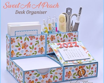 Desk Organiser |  Acrylic Block Organiser | New Year Cards + Favors | Calendar Projects | Notebooks | Bundle of 16 Stampin' Up! Tutorials