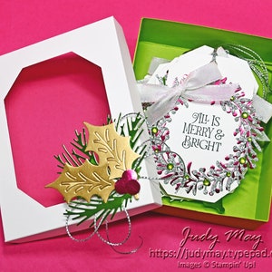 Box Assorted Luxe Tags Sets of Cards Fancy Fold Cards Christmas Cards Treat & Gift Packaging Bundle of 13 Stampin' Up Tutorials image 2
