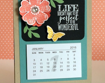 Sandwich Board Mini Desk Calendar Tutorial (PDF Download)