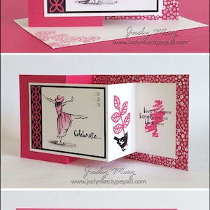 Tutorial de manualidades: Tarjeta plegable con doble Z