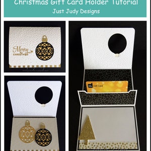 Craft Tutorial Christmas Gift Card Holder image 1