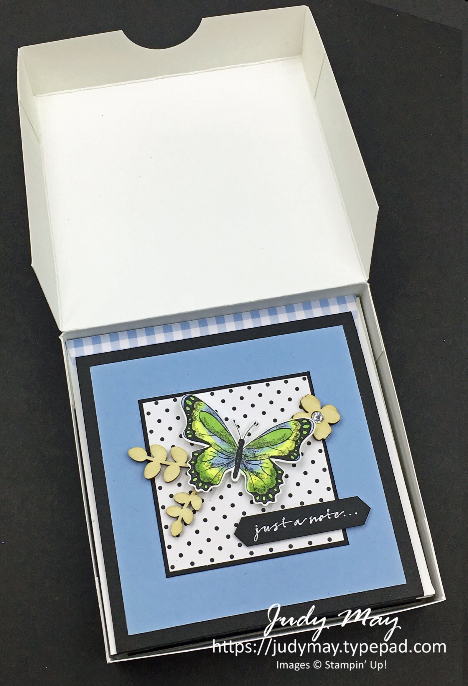 Craft Tutorial - Botanical Butterfly Note Cards & Pizza Box - Etsy