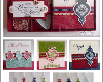 Craft Tutorial - Christmas Box Set of Tags & Cards Tutorial