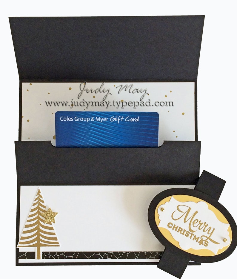 Craft Tutorial Combined Card & Gift Card Holder Etsy Australia