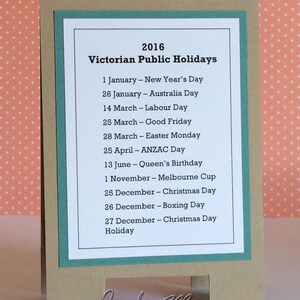 Craft Tutorial Sandwich Board Calendar image 4