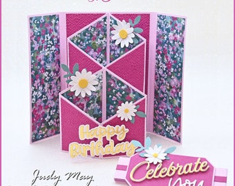 Fancy Fold Birthday Card | Fun Fold Cards | 3D Projects | Special Card Folds | Bundle of 15 Stampin' Up! Tutorials