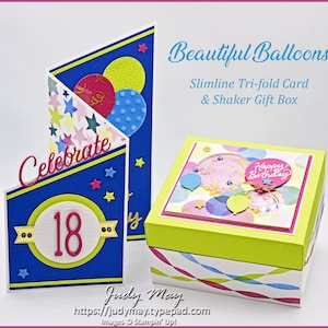 Biglietto sottile ripiegabile e confezione regalo / 2023-25 in colori / Biglietti pieghevoli fantasia / Progetti 3D / Decorazioni per la casa / Pacchetto da 14 Stampin' Up! Tutorial