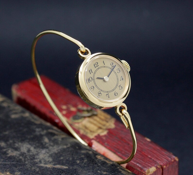 Vintage Cocktail Watch for Ladies NOS Swiss Made, Mechanical Watch