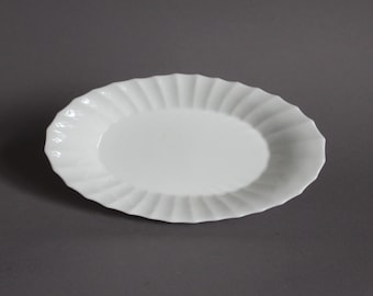Royal Worcester Warmstry - Cuenco ovalado pequeño, color blanco, L 20 cm, porcelana fina