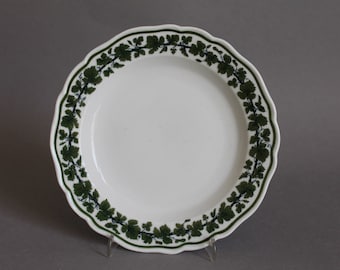 2 Speiseteller Teller flach 25,5 cm 1.Wahl Meissen Weinlaub Pfeifferzeit um 1924