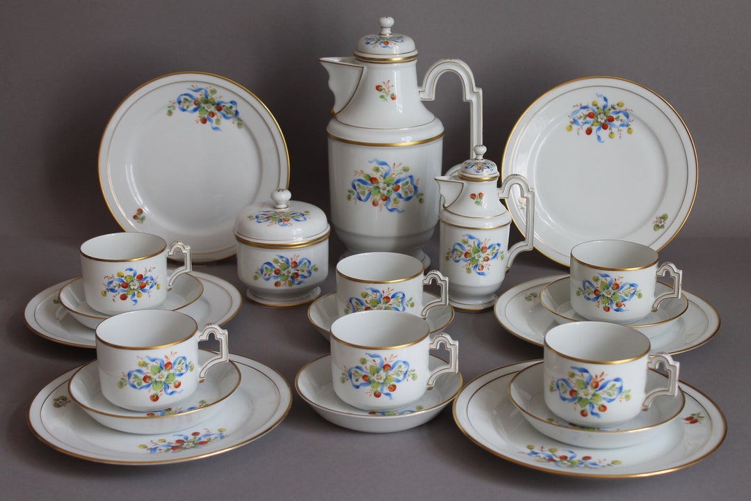 21 Pcs. Höchst Hoechst Porzellan Germany Early Summer Coffee Etsy