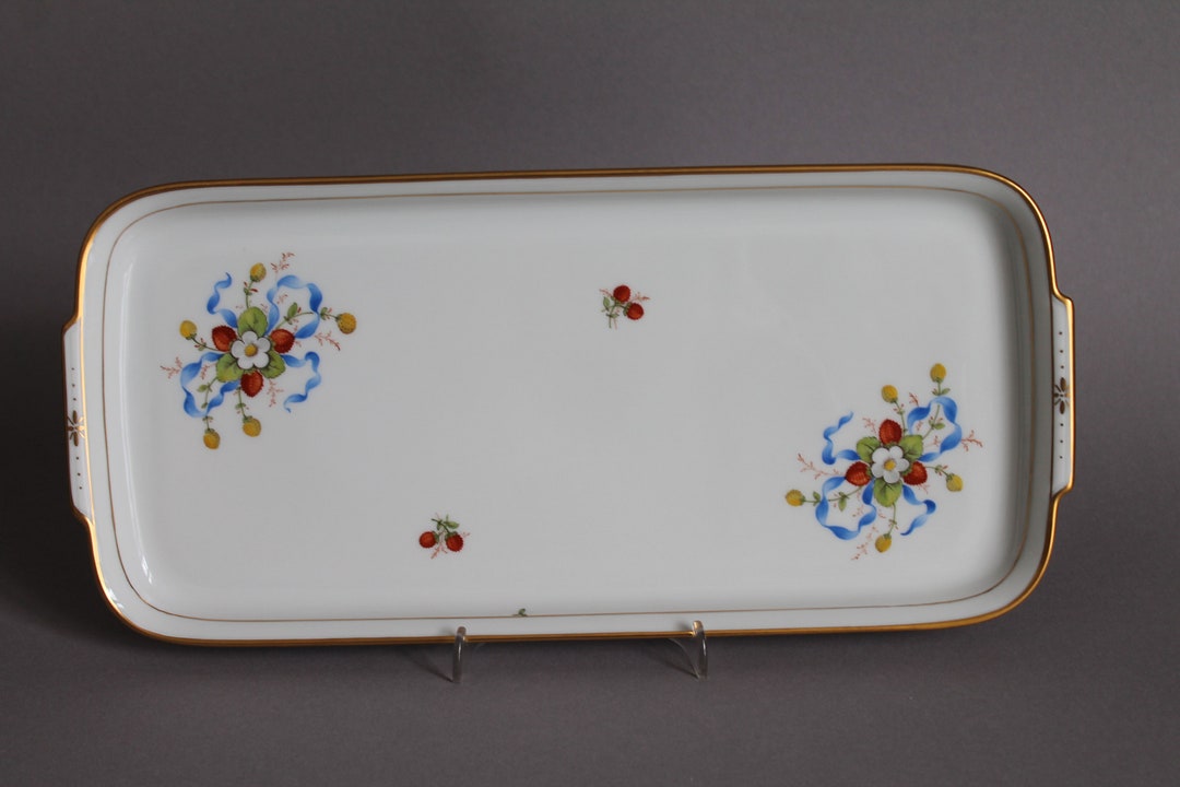 Höchst Hoechst Porzellan Germany Early Summer Cake Platter Etsy
