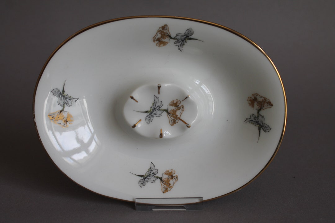 Rosenthal Selb Plössberg Porcelain Ashtray With Flowers and Etsy