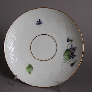 Bing Grondahl Saucer Colorful Flower (B)