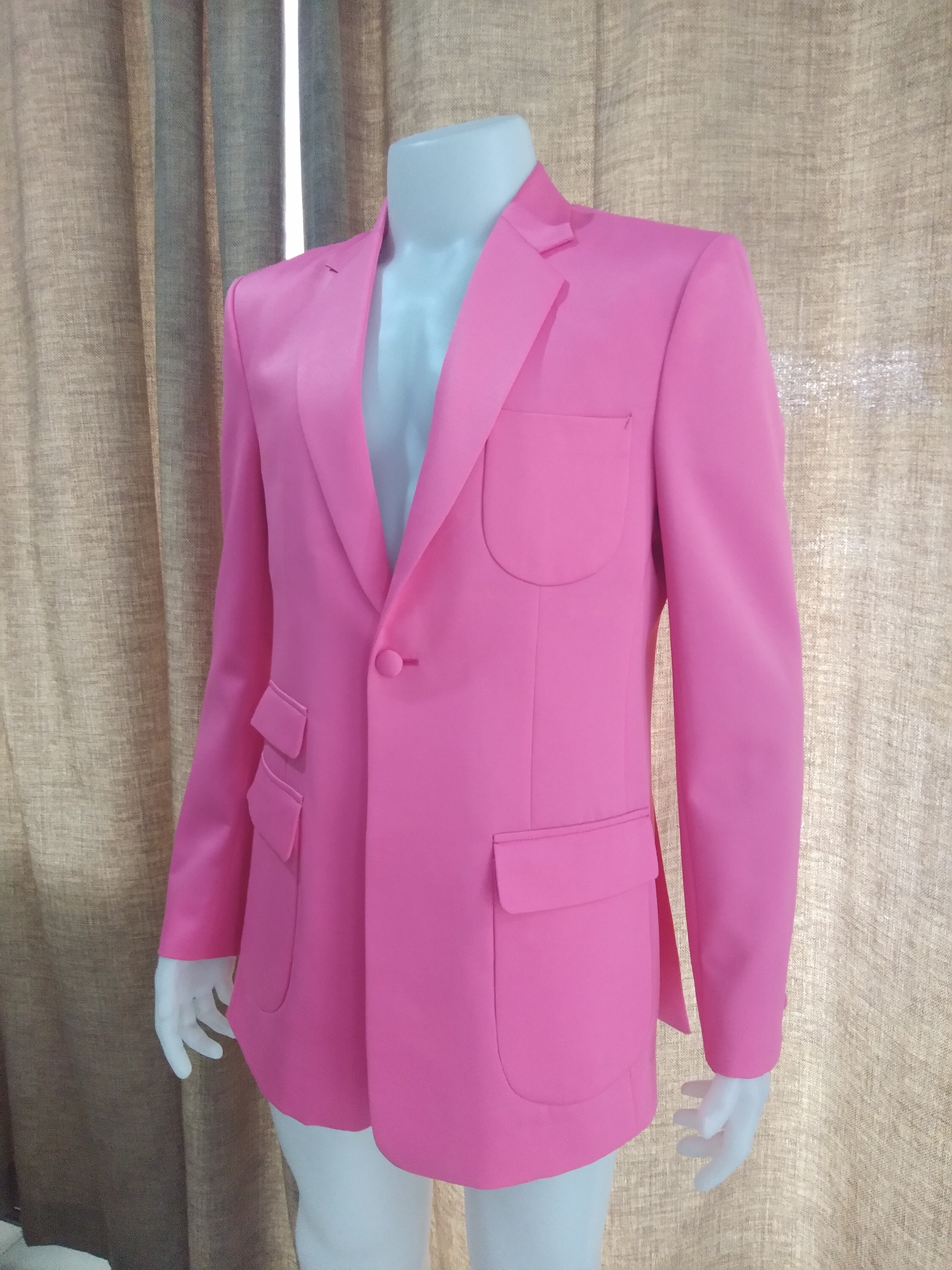Pink Jacket Elvis 50' stage wear Etsy
