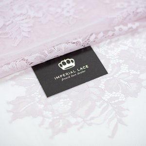 Pink lace fabric, Lace fabric, Boho lace fabric, Chantilly lace fabric, Scalloped lace fabric, Bridal lace, Fabric By the Yard K01200