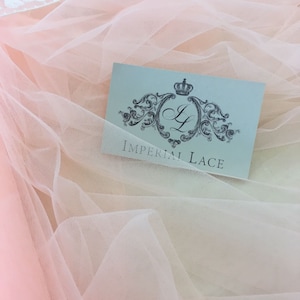 Orange tulle fabric - 59&quot; (150 cm) wide - sold per meter, Tulle fabric, Mesh tulle fabric, Evening dress tulle, Veil tulle, Fabric  T00134