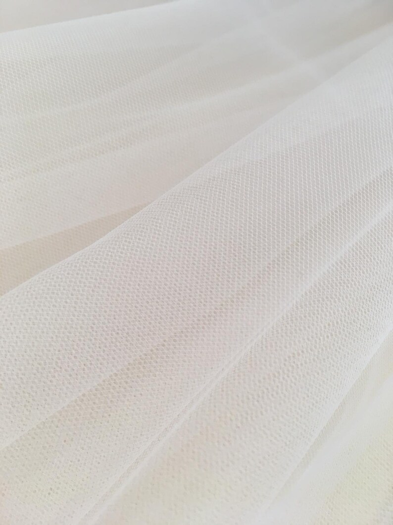 Gray ombre tulle fabric, Prom dress tulle, Mesh fabric, Lingerie net fabric, Tulle fabric, Fabric by the yard, Sewing fabric T00174 image 3