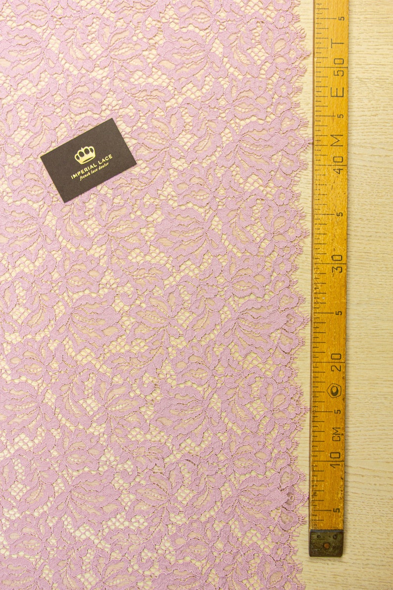 Lace fabric scalloped lace fabric boho lace fabric Fabric By the Yard K01029 alencon lace fabric bridal lace fabric Pink lace fabric