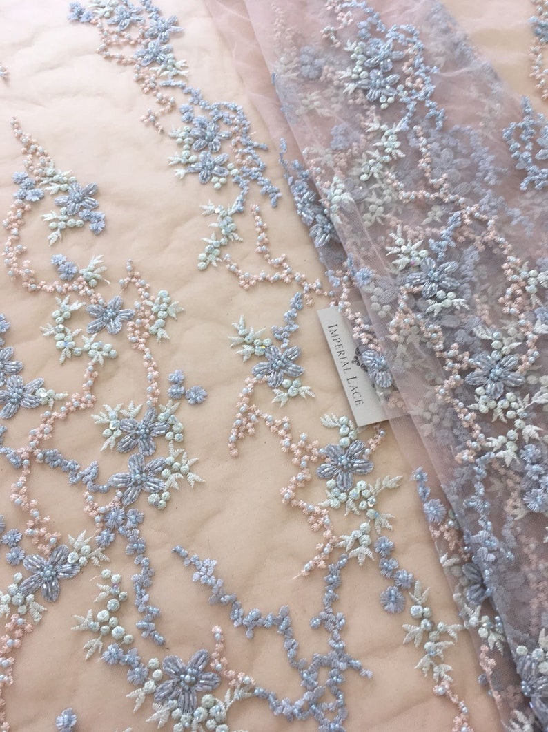 hand made lace 3D lace fabric 3d spitze stoff Wedding Lace K00699 embroidery lace fabric,flowers 3D lace fabric Beaded Lace Fabric