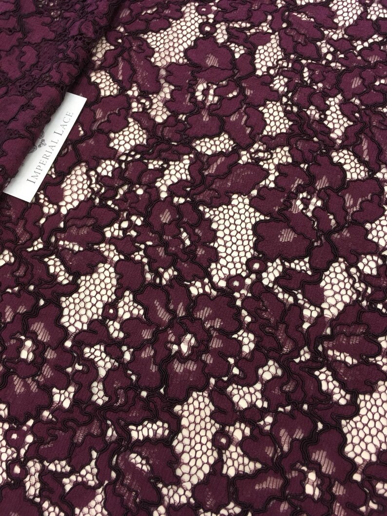 Wedding lace lingerie lace K00706 lace fabric lace fabric,red lace fabric Wine red lace fabric red alencon lace fabric spitze stoff