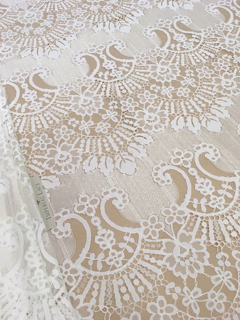 French Lace spitzenstoff soft Chantilly Lace Ivory lace fabric white Lace B00201 chantilly lace Wedding Lace