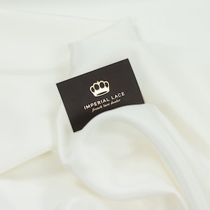 Ivory silk fabric, Satin fabric, Fabric By the Yard, Silk fabric, Ivory Fabric, Premium fabric, Wedding silk fabric, Bridal fabric Z00807