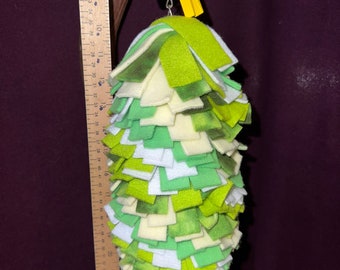 Accogliente pappagallo Fleece coccole - Giocattolo per uccelli -