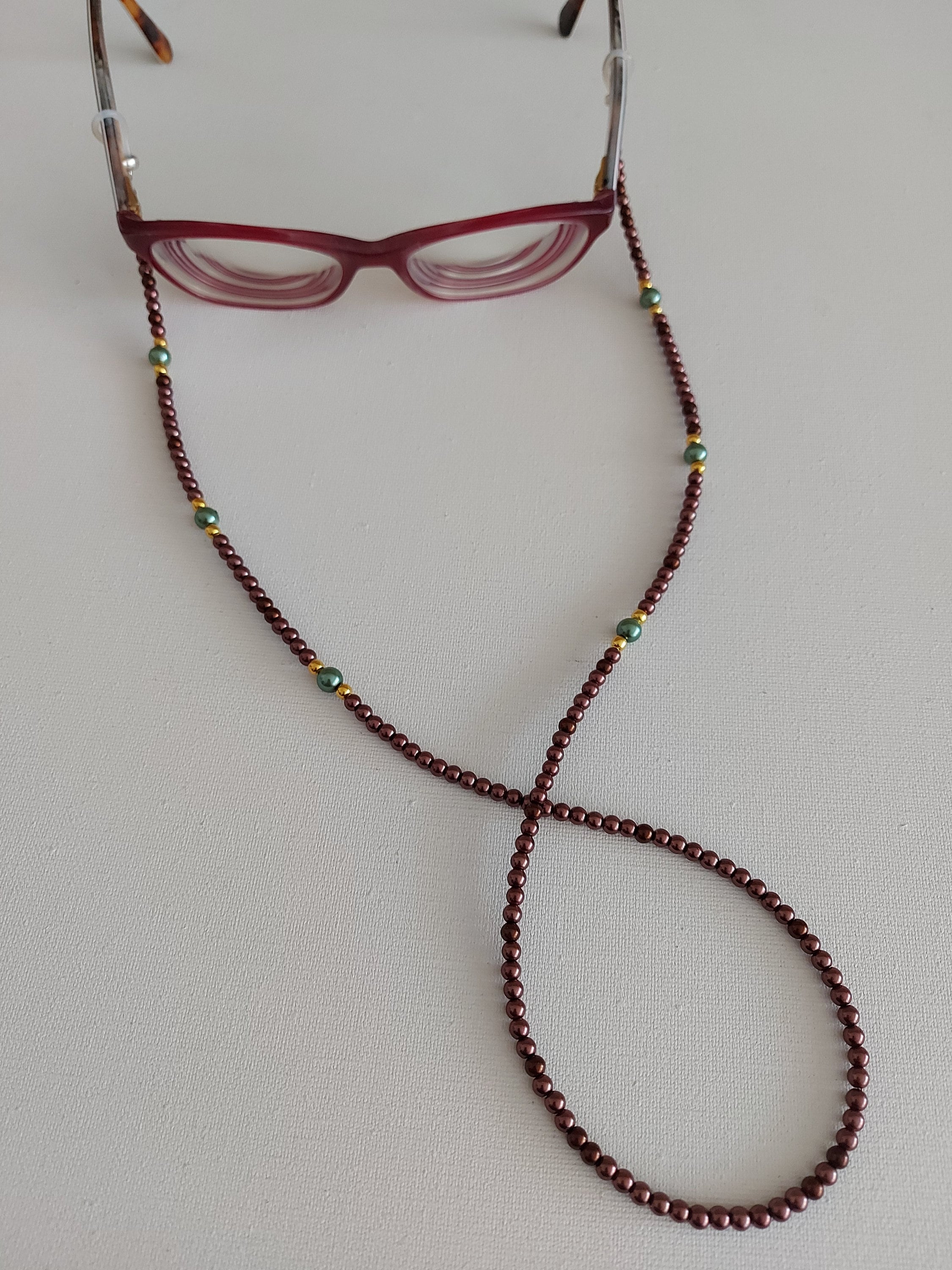 Eyeglass Chain Glasses Chain Eyeglass Necklace Eyeglass Etsy