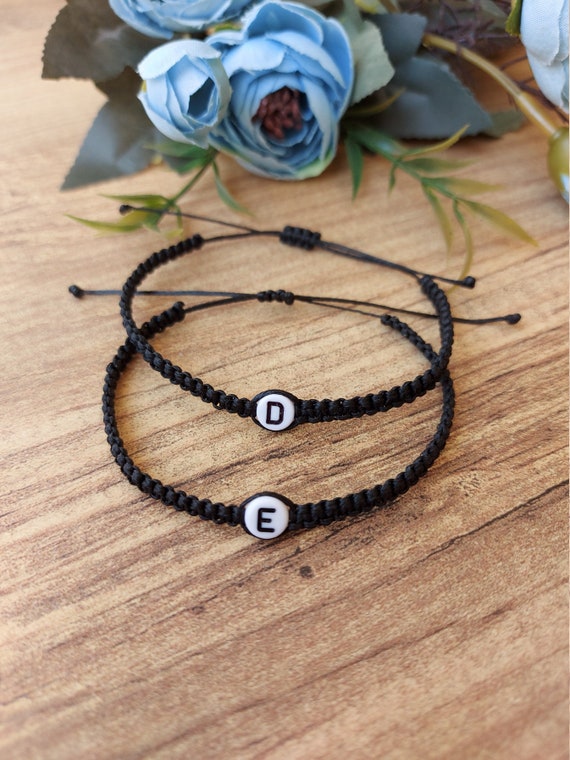 Personalized Simple Tiny Initial Bracelets Dainty Gold Silver Letter Dainty  Bracelet Minimal Friendship Jewelry For Couple Women Girls 395 From  Beijingshanhu, $1.22 | DHgate.Com