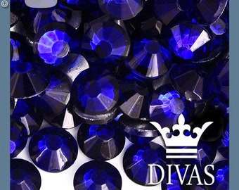 RHINESTONES - Divas Rhinestones Eltanin Rose #2020 Glass Crystal - Cobalt