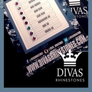 Begär dina prover på kristallstrass