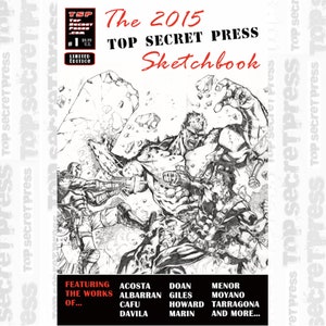 The 2015 Top Secret Press Sketch Book