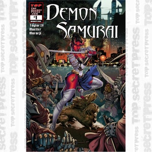 Demon Samurai #1 ~ Digital Comic Regular Cover