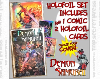 Demon Samurai #1F ~ Holofoil Nude Set