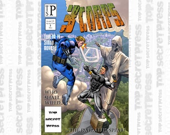 3CORPS #1 Regular Cover ~ Proof