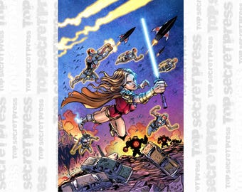 Sword of Justice Origins #1B ~ Variant Cover