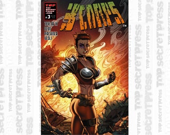 3CORPS #3 ~ Variant Cover