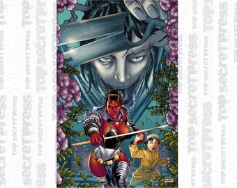 Demon Samurai #2B ~ Variant Virgin Cover