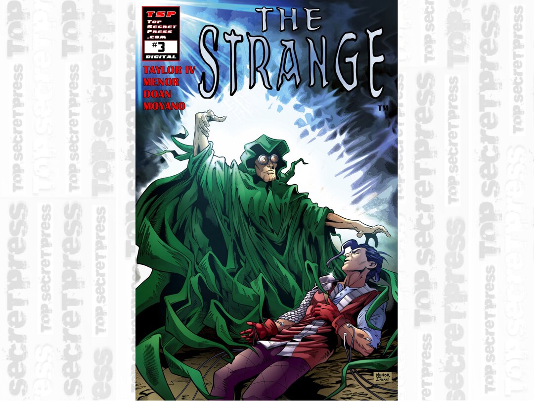 The Strange #3 ~ Digital Comic Regular Cover - Etsy